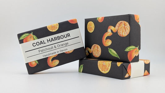 Patchouli & Orange with Charcoal 100g Soap Bar - Coal Harbour