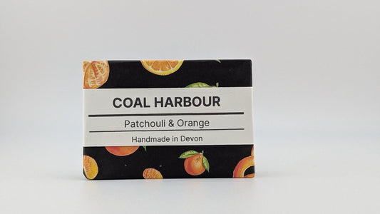 Patchouli & Orange with Charcoal 100g Soap Bar - Coal Harbour
