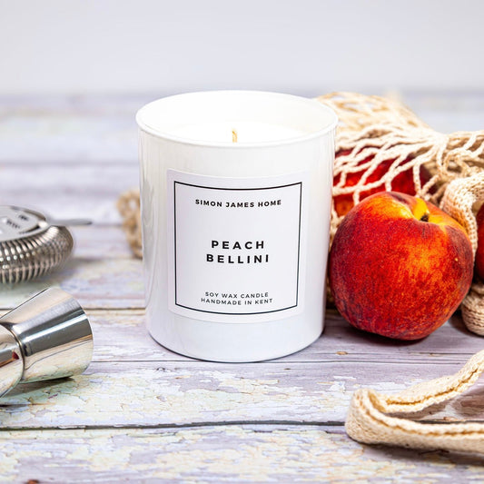 Peach Bellini Handmade Soy Wax Candle - Coal Harbour