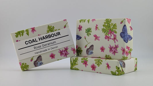 Rose Geranium 100g Soap Bar - Coal Harbour