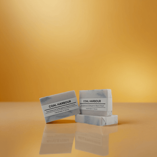 Sandalwood & Bergamot 100g Beard Wash Bar - Coal Harbour