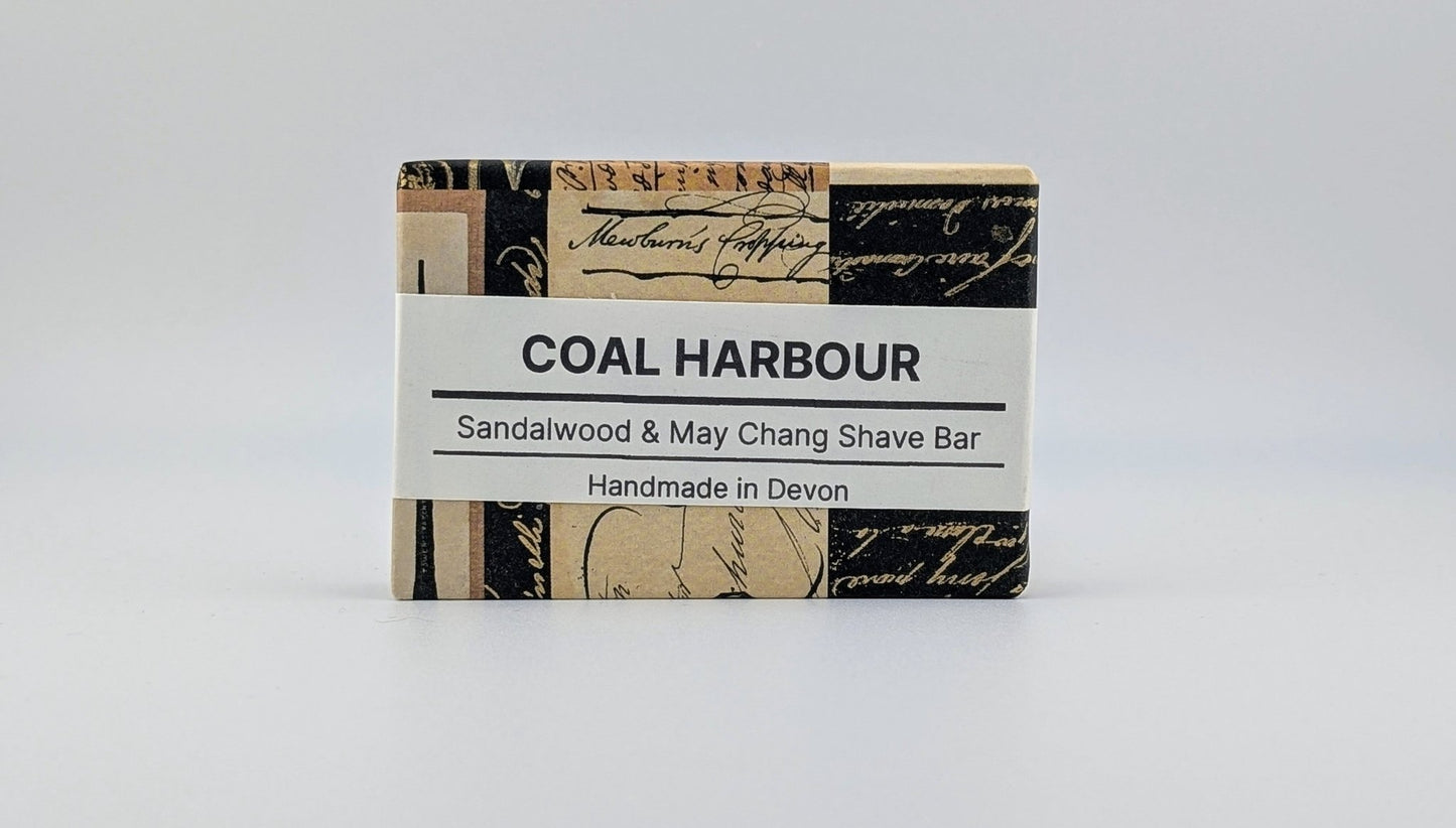 Sandalwood & May Chang 100g Shave Bar - Coal Harbour