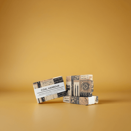 Sandalwood & May Chang 100g Shave Bar - Coal Harbour