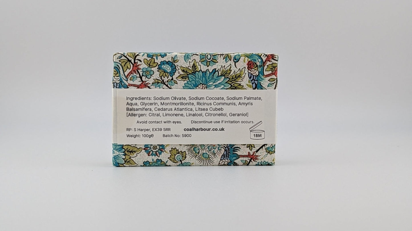 Sandalwood & May Chang 100g Soap Bar - Coal Harbour