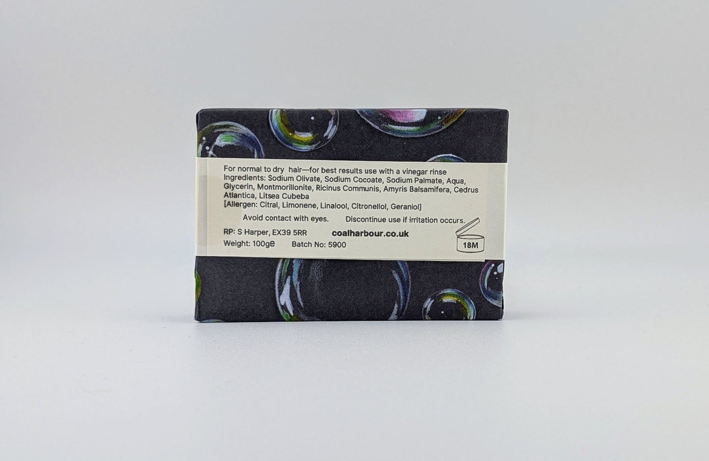 Sandalwood & May Chang Solid Shampoo 100g - Coal Harbour