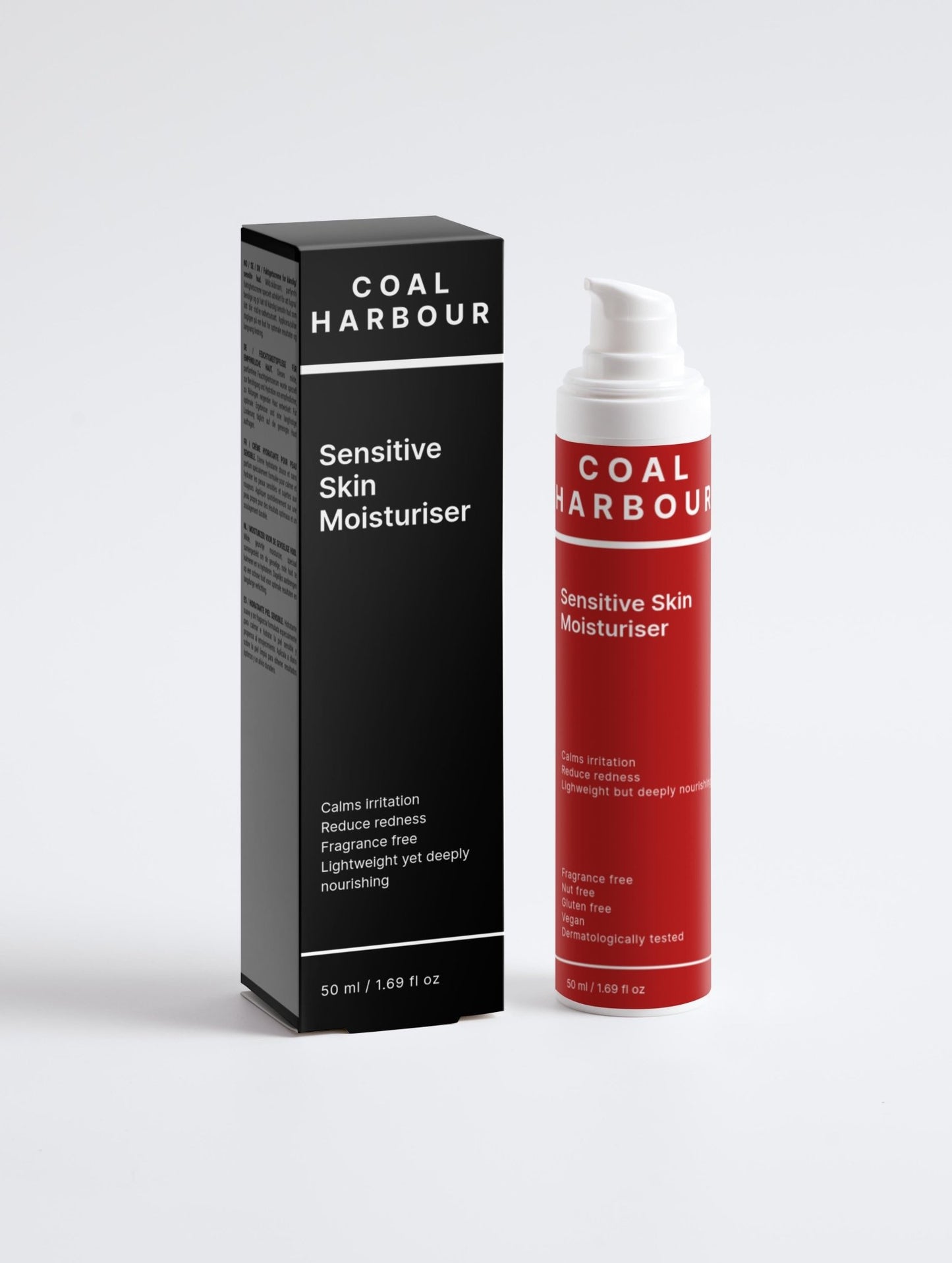 Sensitive Skin Moisturiser 50ml - Coal Harbour
