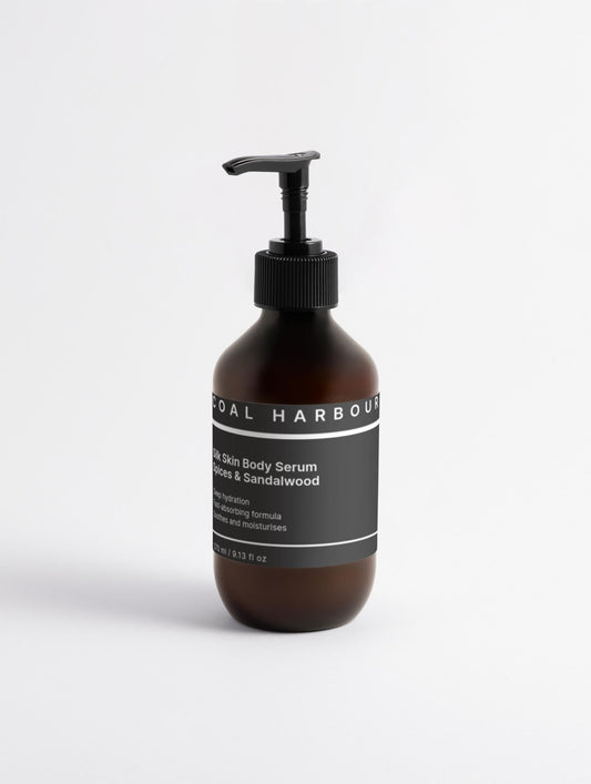 Silk Skin Body Serum - Spices & Sandalwood 270ml - Coal Harbour