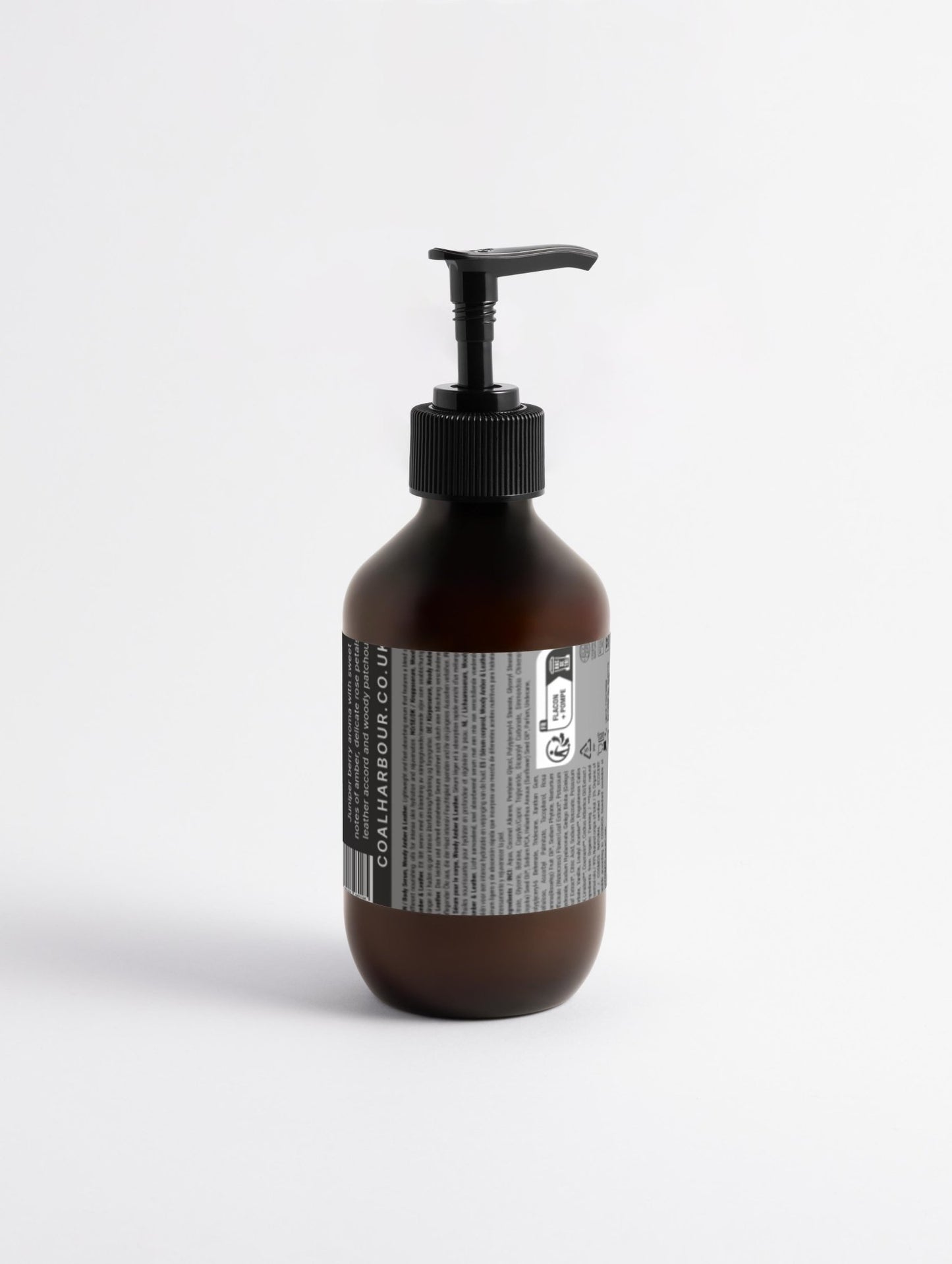 Silk Skin Body Serum - Woody Amber & Leather 270ml - Coal Harbour