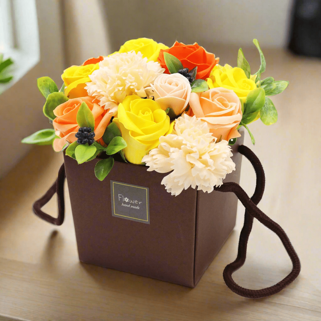 Soap Flower Bouquet of Spring Flowers - Coal Harbour