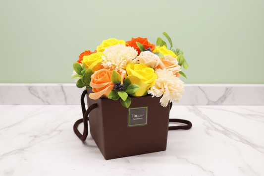 Soap Flower Bouquet of Spring Flowers - Coal Harbour