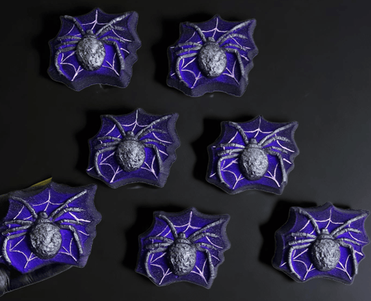 Spider Web Bath Bomb - Coal Harbour