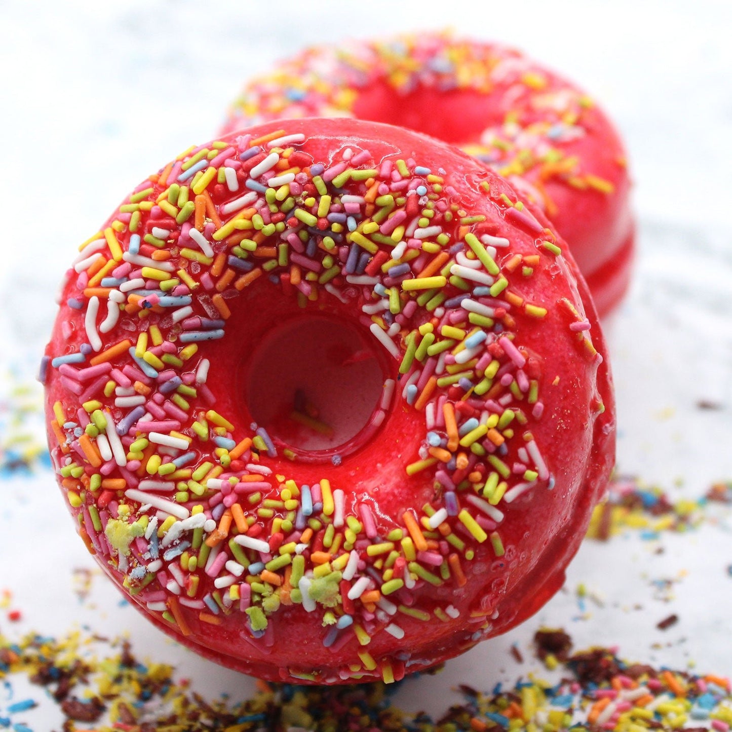 Strawberry & Banana Bath Doughnut - Coal Harbour