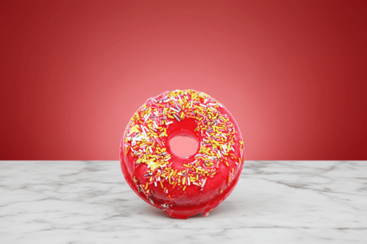 Strawberry & Banana Bath Doughnut - Coal Harbour