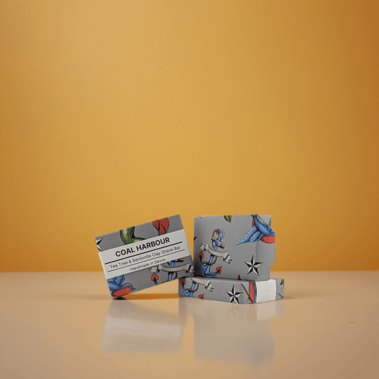 Tea Tree & Clay 100g Shave Bar - Coal Harbour