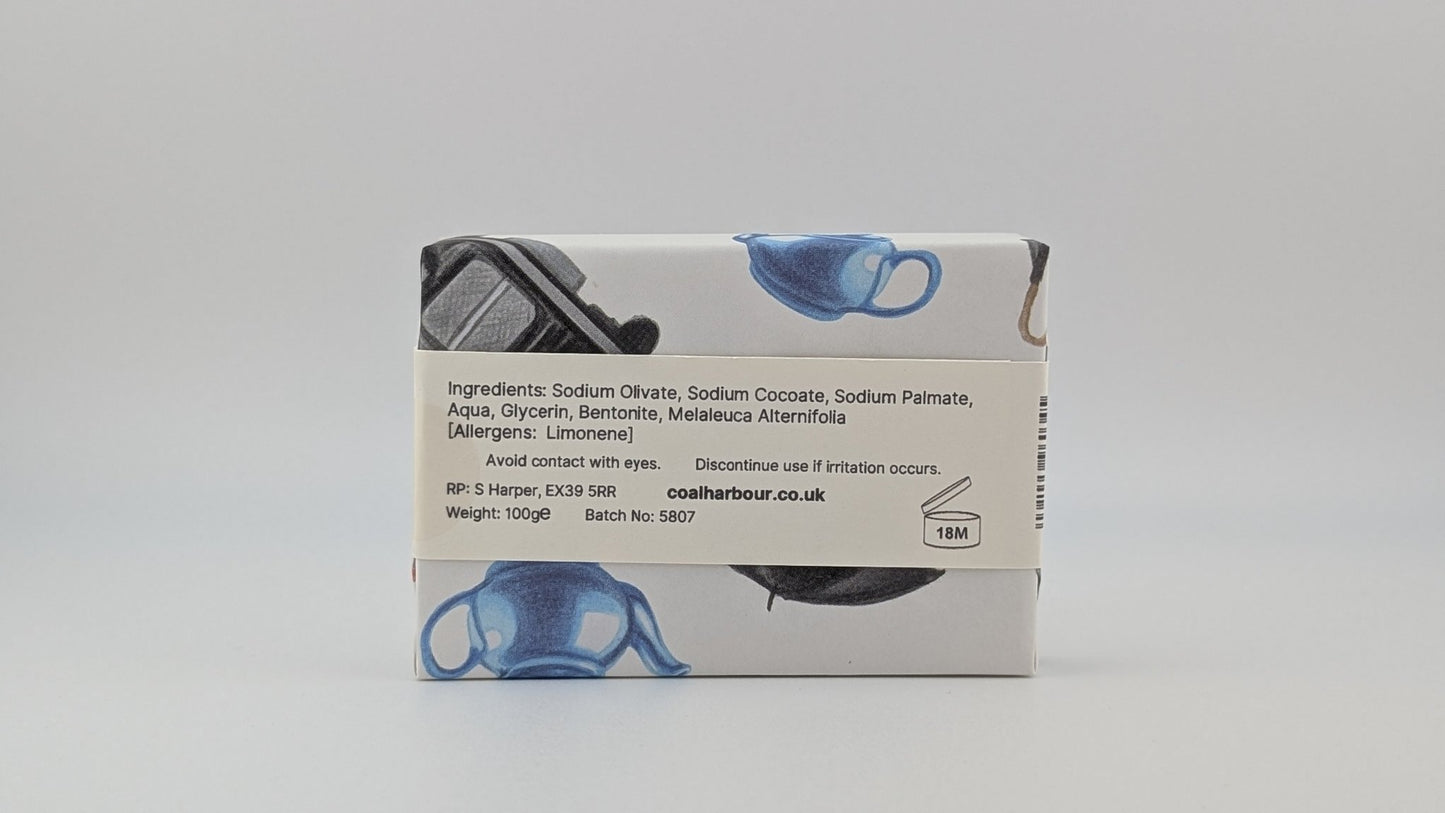 Tea Tree & Clay 100g Soap Bar - Coal Harbour