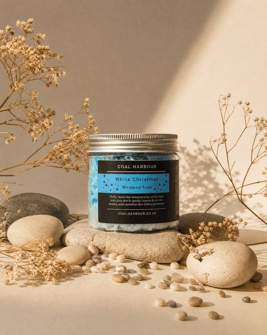 White Christmas Whipped Soap 120g - Coal Harbour