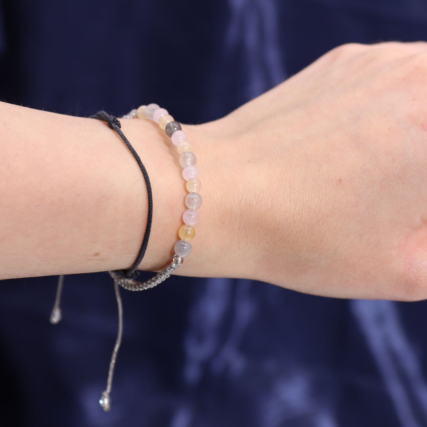 Zodiac Crystal Candle with Gemstone Bracelet - Gemini - Coal Harbour