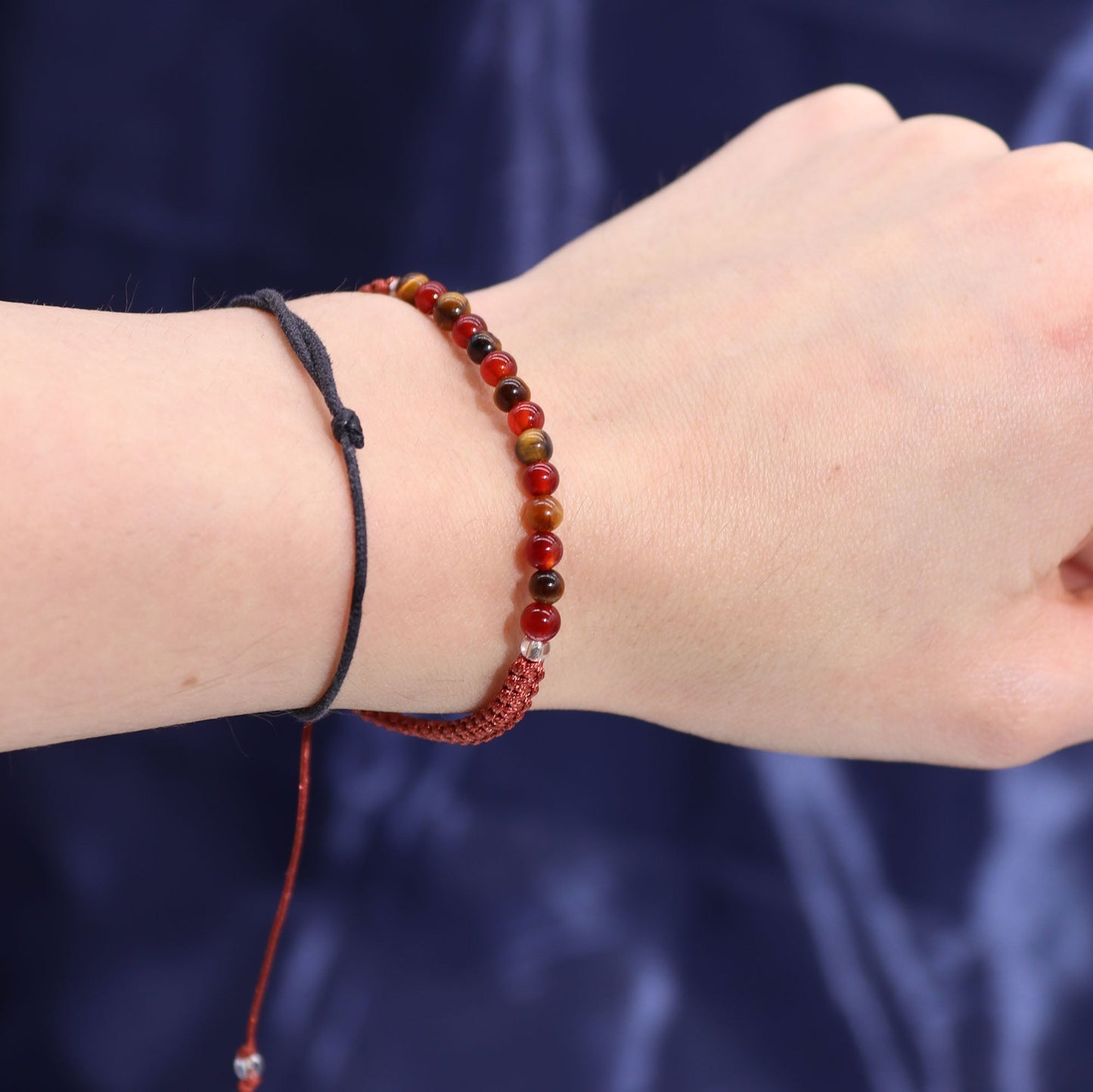 Zodiac Crystal Candle with Gemstone Bracelet - Leo - Coal Harbour