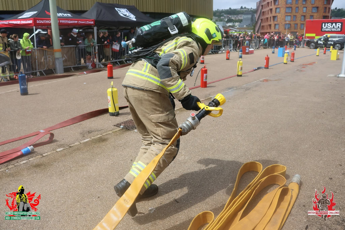 Beating the Dragon at the Welsh Firefighter Challenge 2026 - Coal Harbour