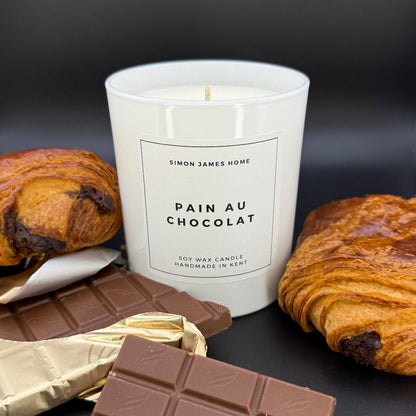 Pain au Chocolat Candle - Handmade Soy Wax