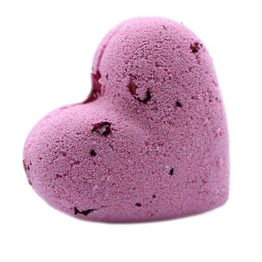 Five Love Heart Bath Bombs