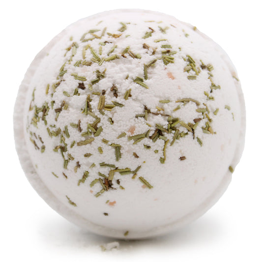 Himalayan Salt Bath Bomb - Clarity with Rosemary & Clary Sage & Olive Oil