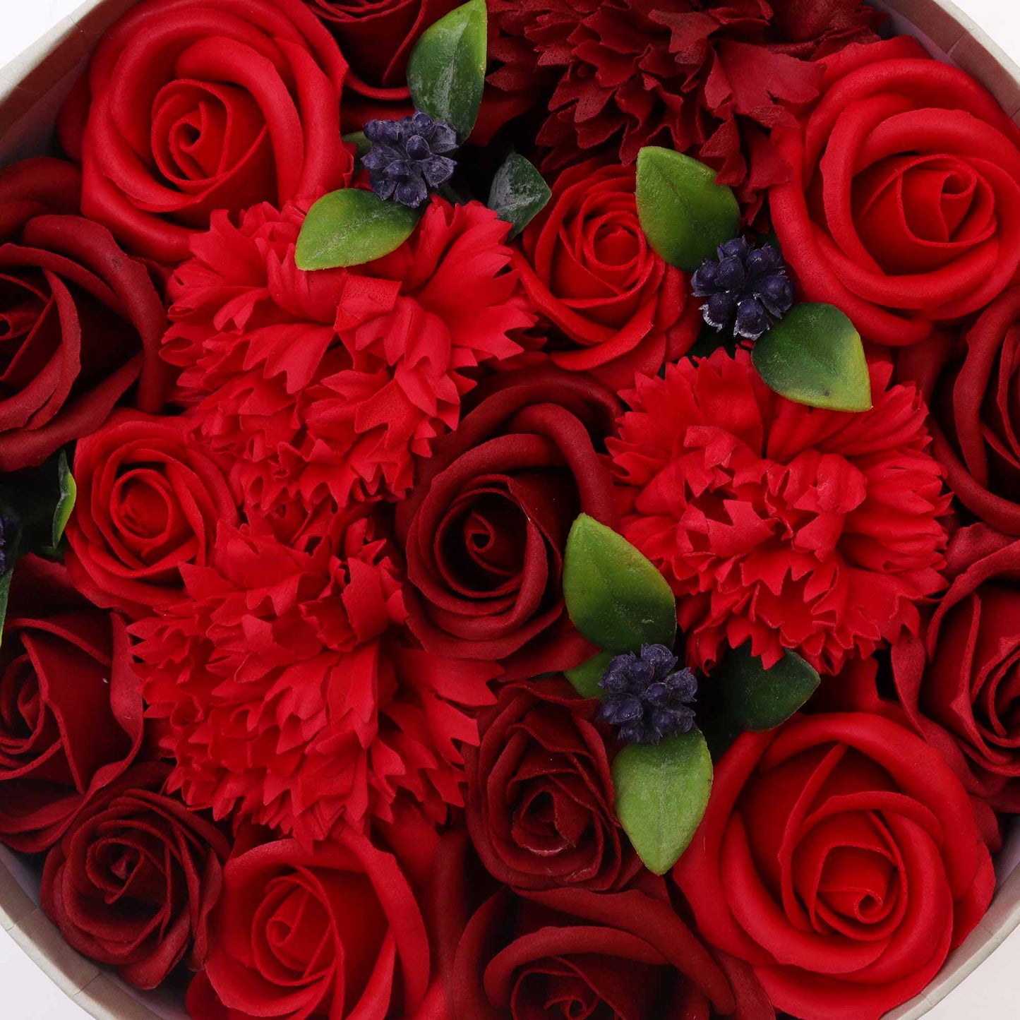 Red Roses Soap Flowers Gift Box