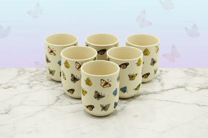 6 x Herbal Tea Cups - Coal Harbour