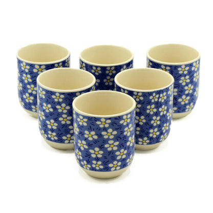 6 x Herbal Tea Cups - Coal Harbour