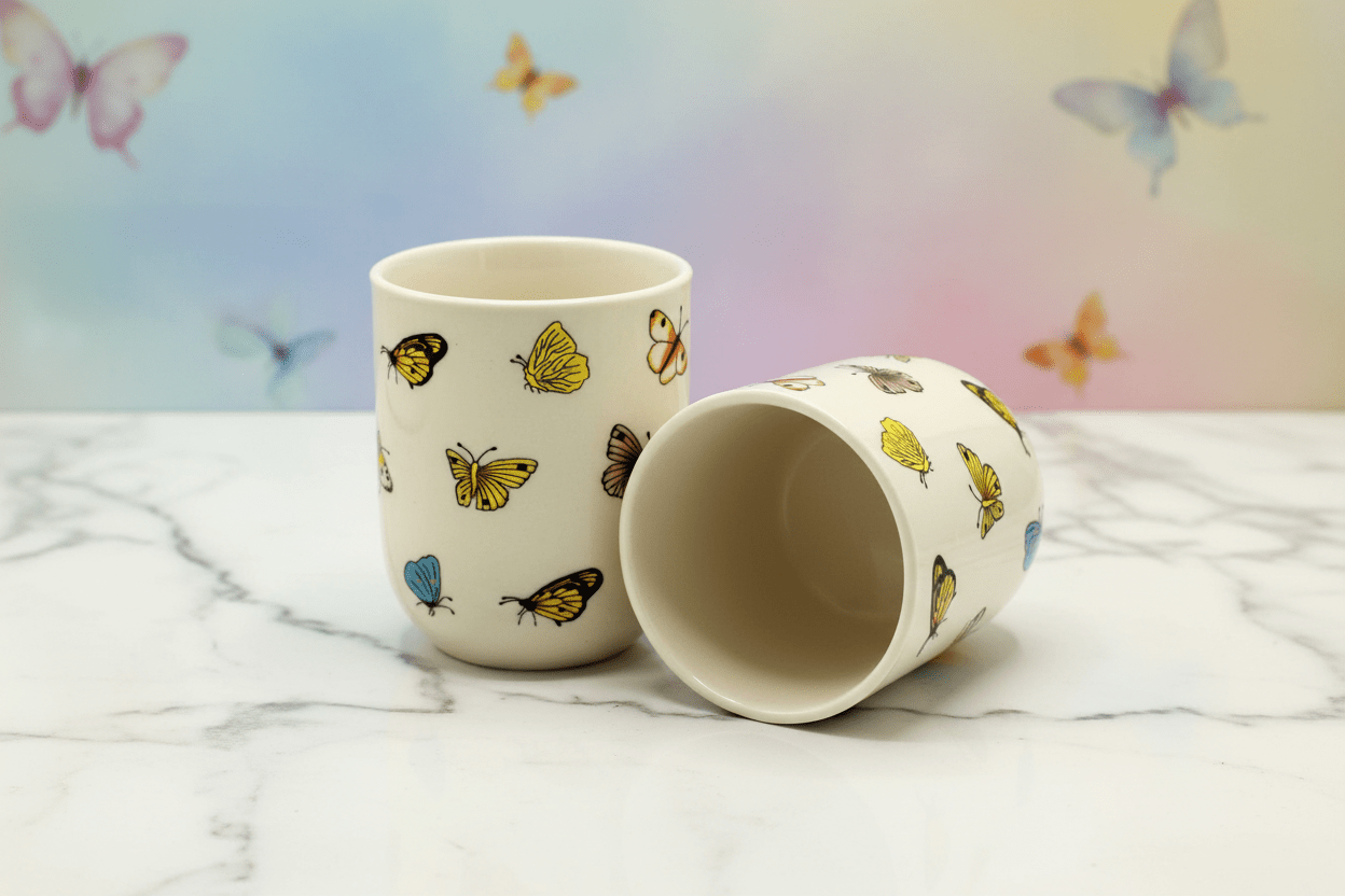 6 x Herbal Tea Cups - Coal Harbour