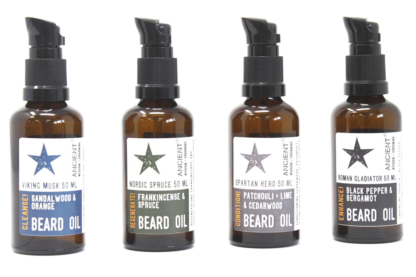 Pure and Natural Beard Oils