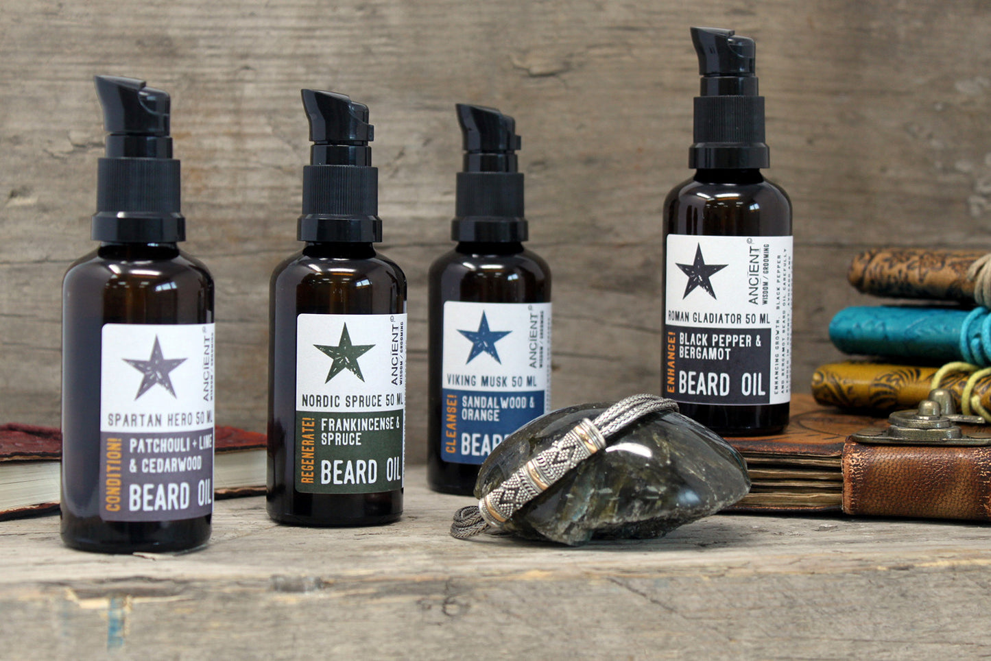 Pure and Natural Beard Oils