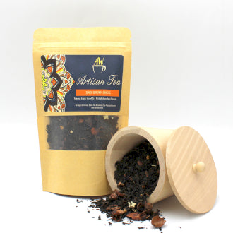 Dark brown magic organic artisan tea