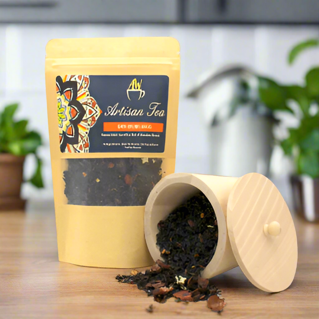 Dark Brown Magic organic artisan tea