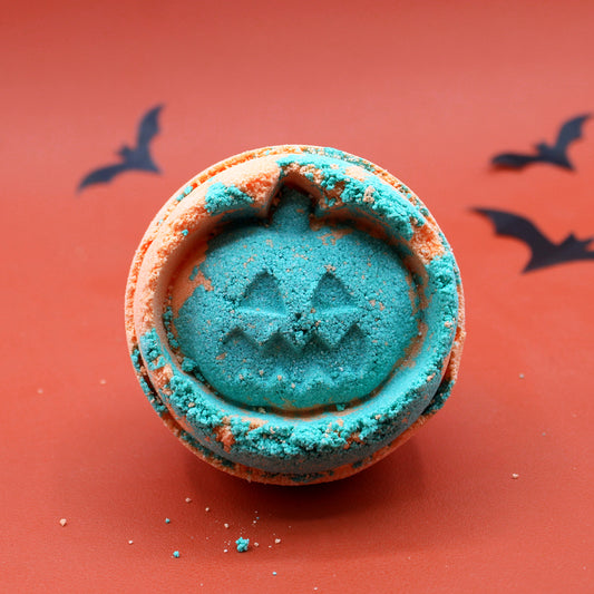 Fennel Orange Halloween Bath Bomb