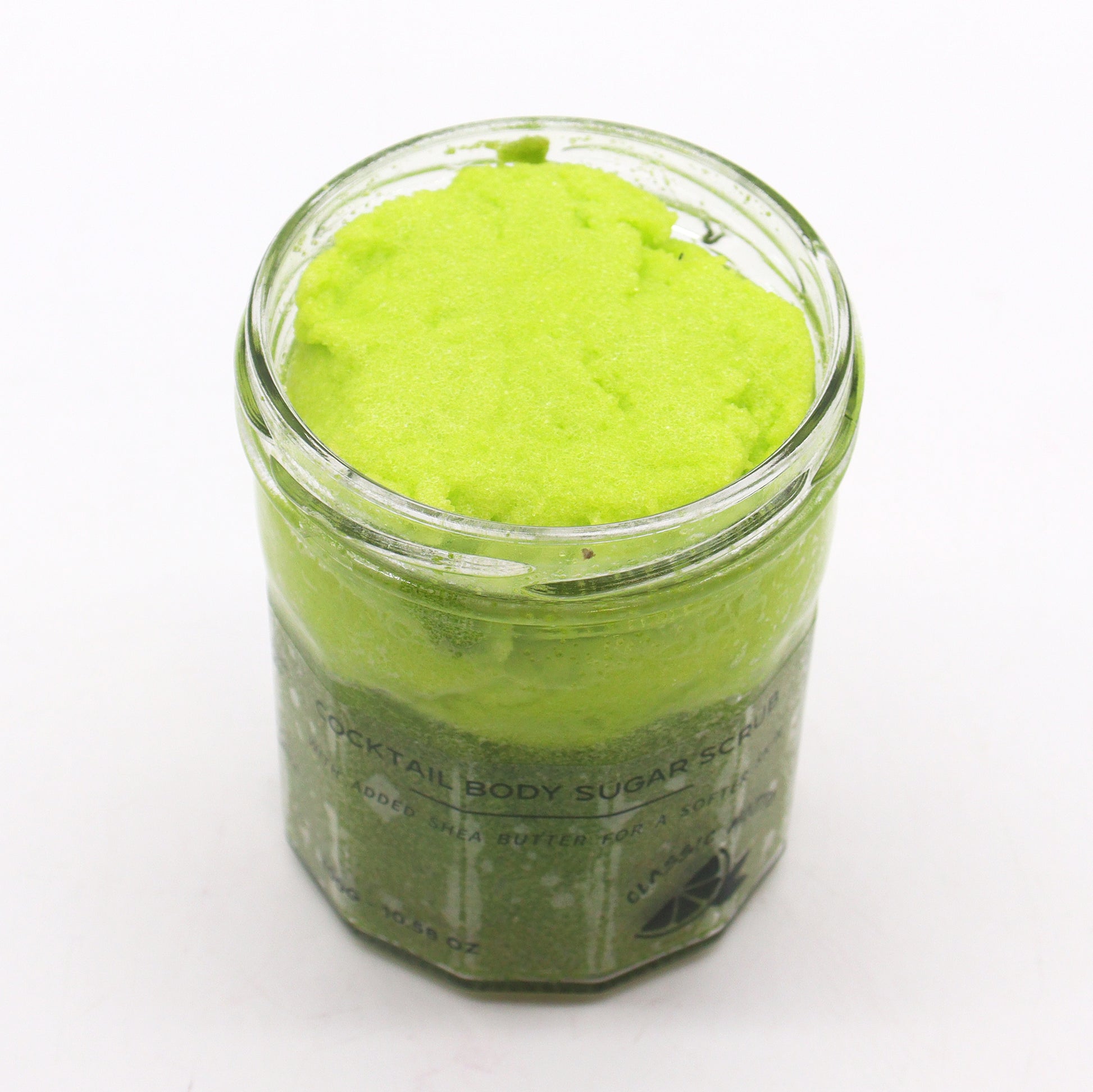 Classic Mojito Cocktail Fragrance sugar body scrub jars