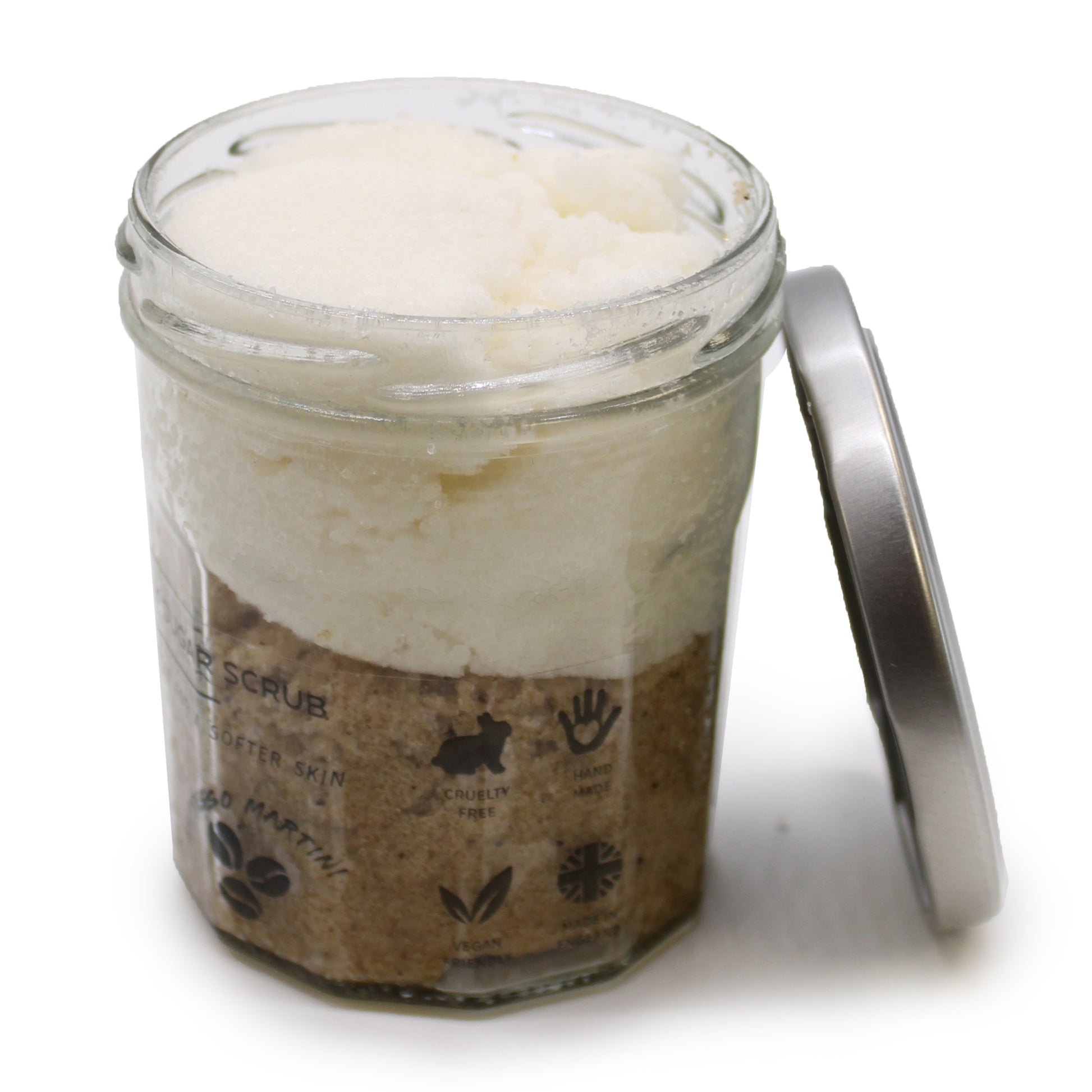 Espresso Martini Cocktail Fragrance sugar body scrub jars