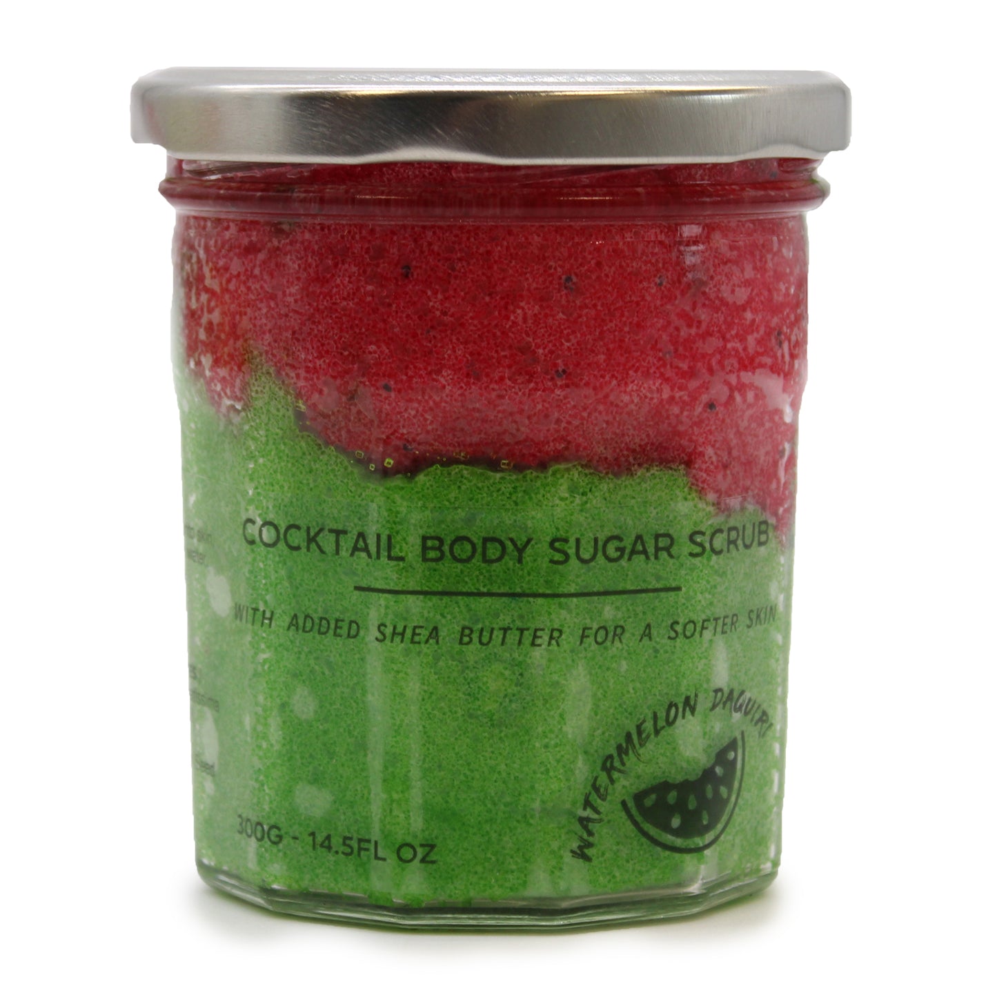 Watermelon daiquiri Cocktail Fragrance sugar body scrub jars