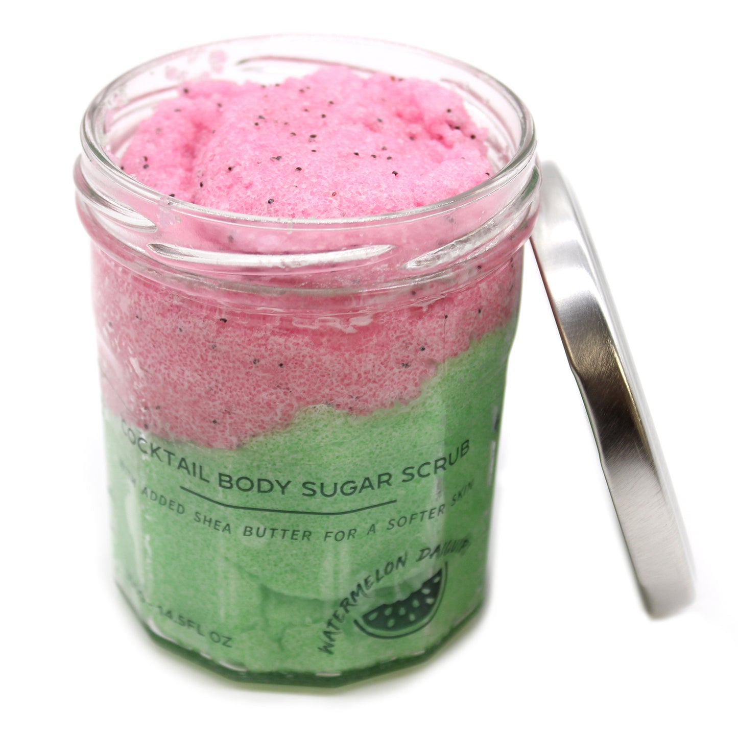 Watermelon daiquiri Cocktail Fragrance sugar body scrub jars