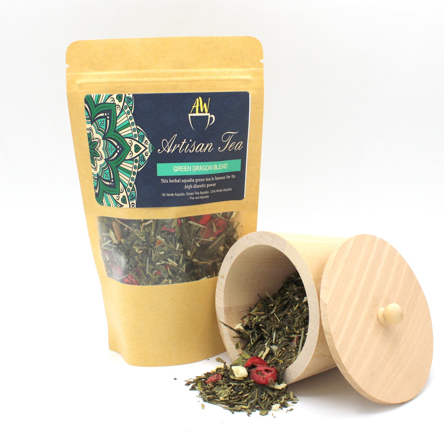 Green dragon blend organic artisan tea