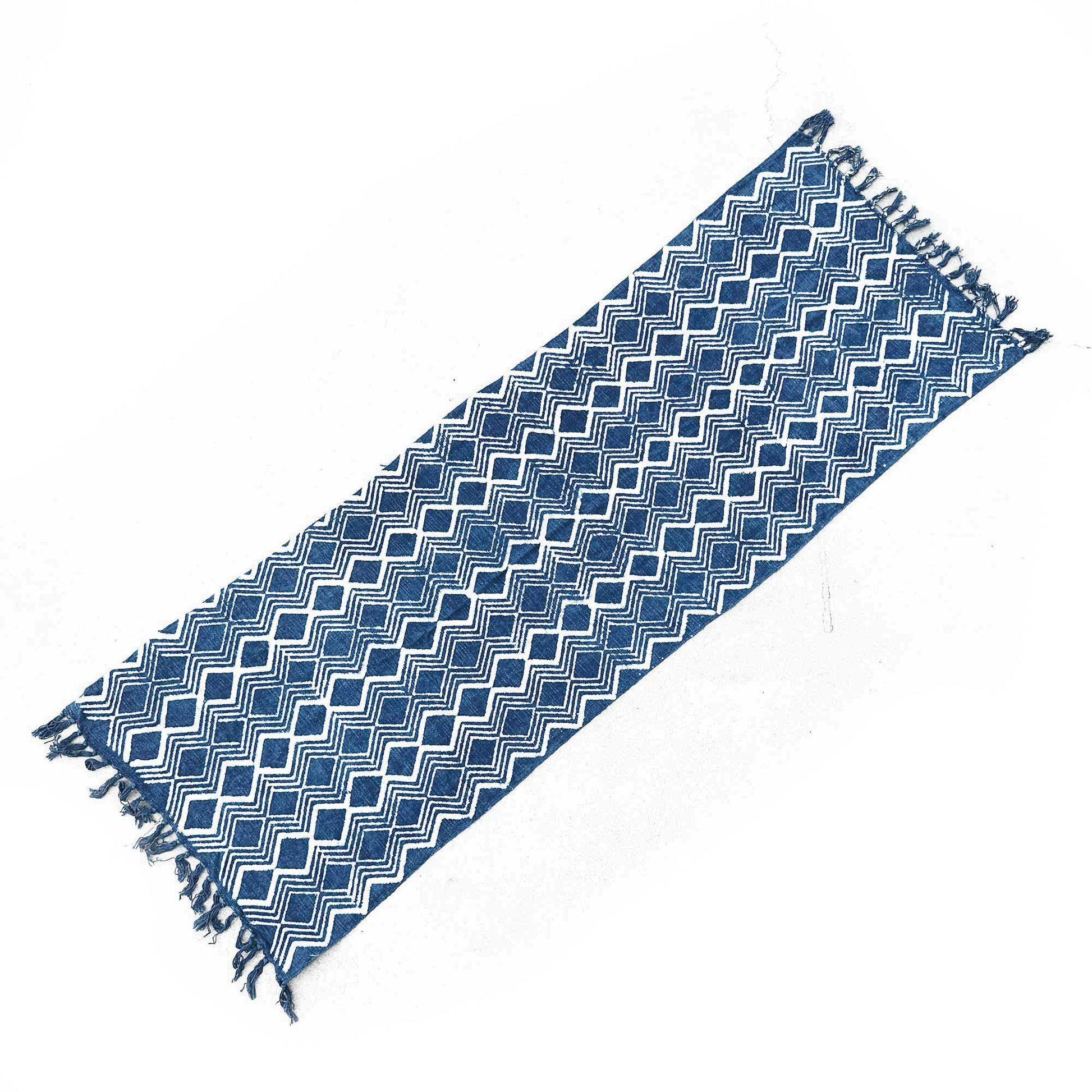 Handmade Indigo Throw