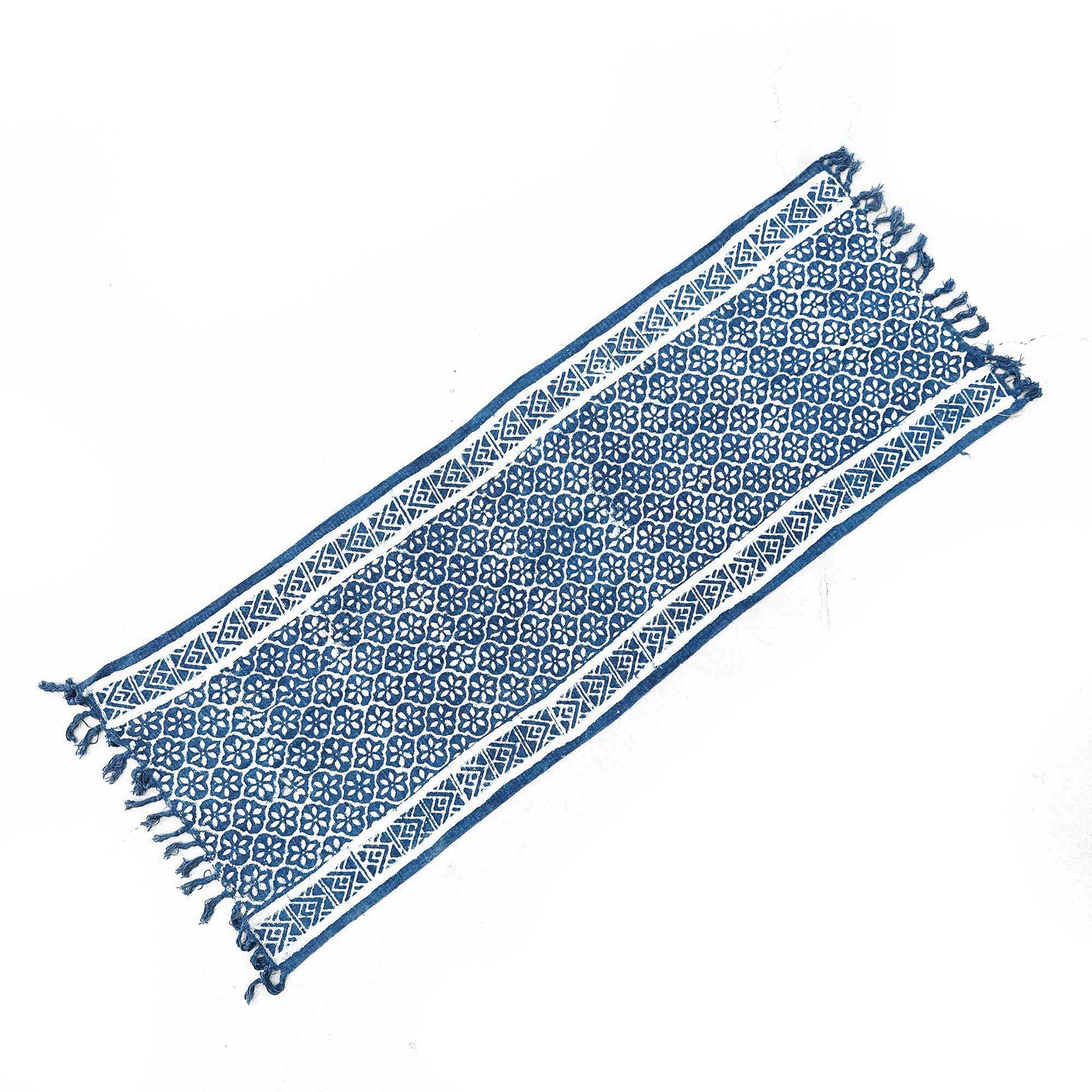 Handmade Indigo Throw