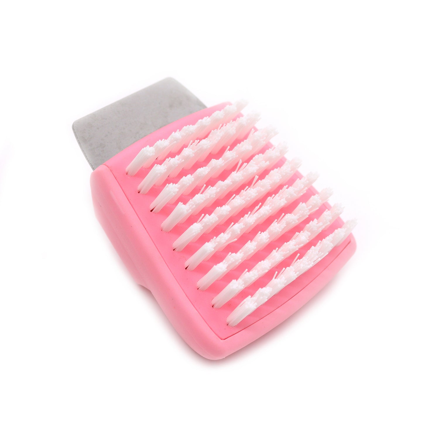 Rectangle Himalayan salt cleaning brush in pink