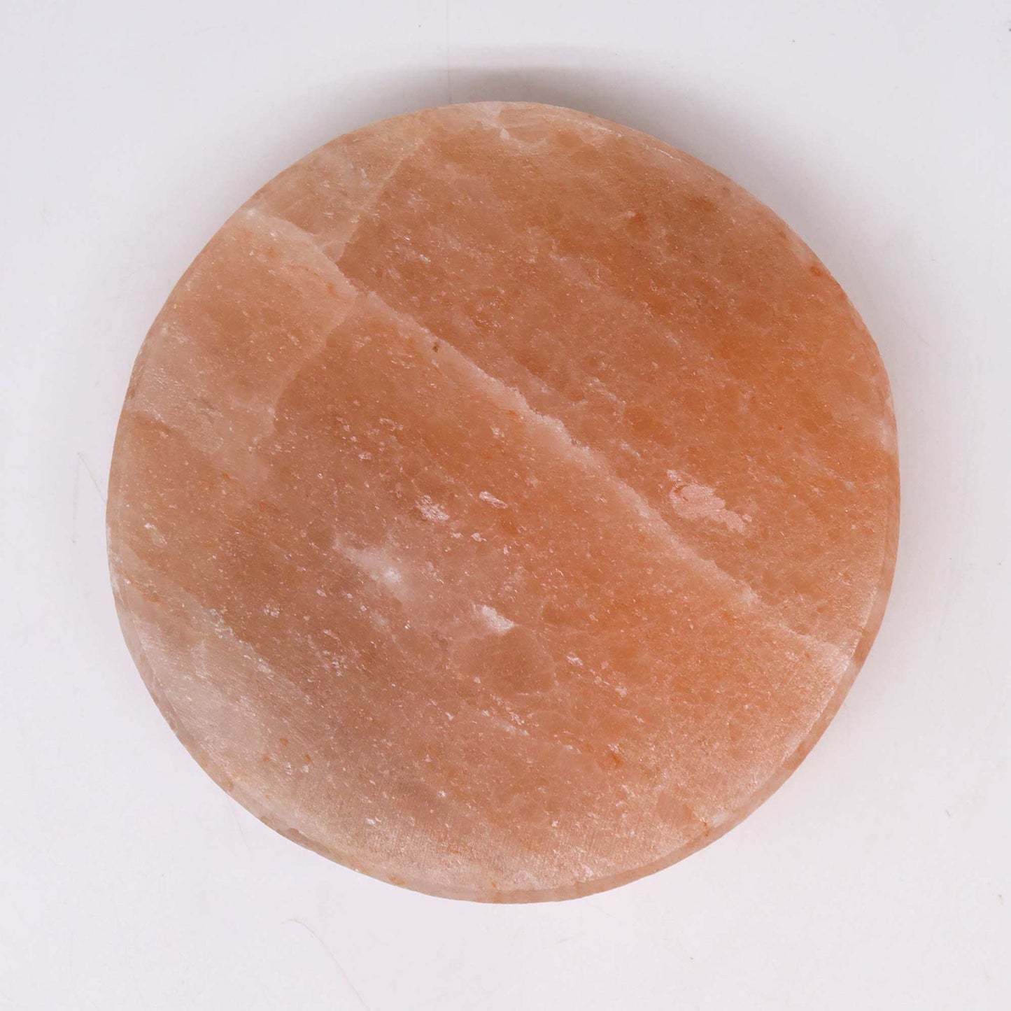 Round Himalayan salt cooking plate board