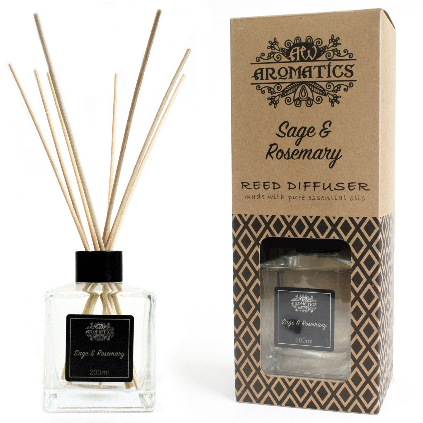 Pure Essential Oils Reed Diffusers - 200ml