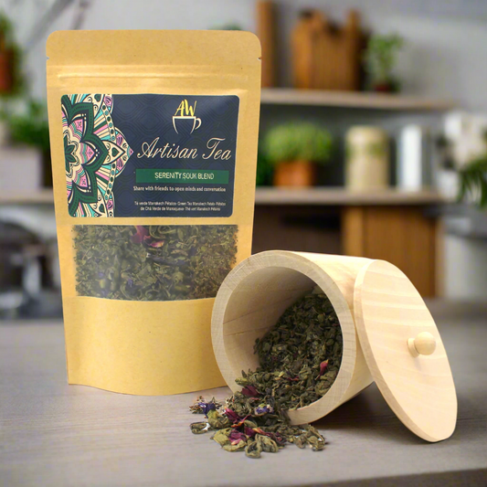 Serenity Souk organic artisan tea