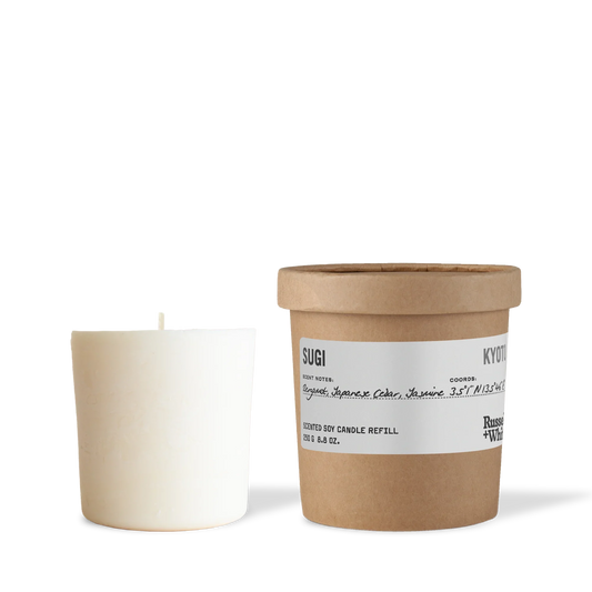 Sugi Scented Candle Refill