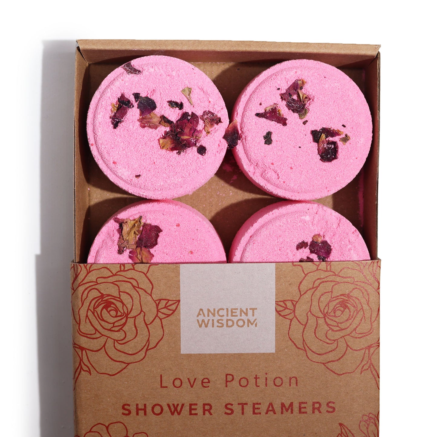 Zen shower steamers bath bombs therapy wellness gift set Love Potion