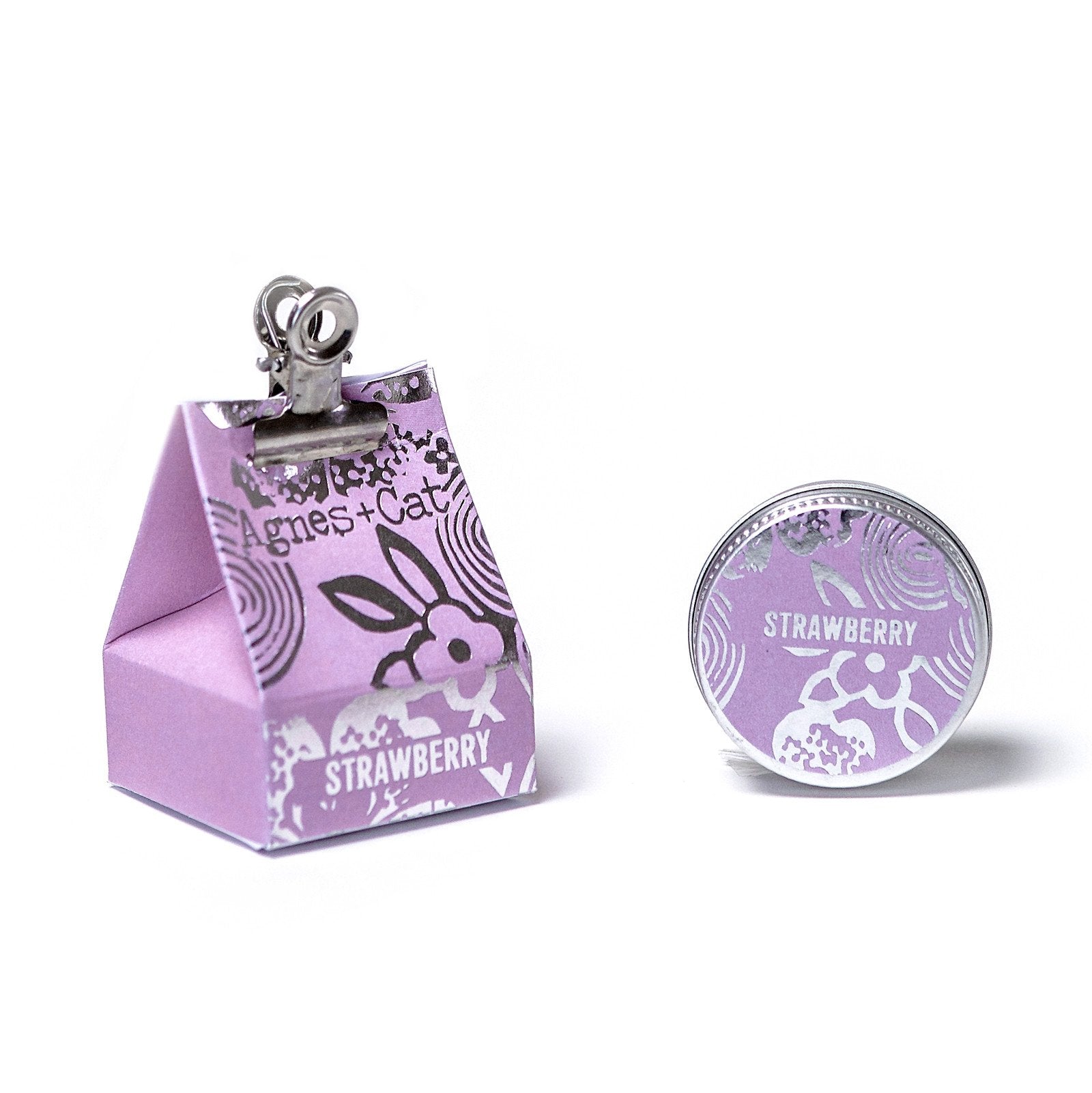 Agnes & Cat Lip Balm - Strawberry - Coal Harbour