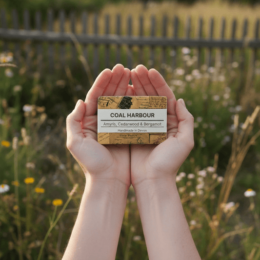 Amyris, Cedarwood & Bergamot Hair and Body Bar 100g - Coal Harbour